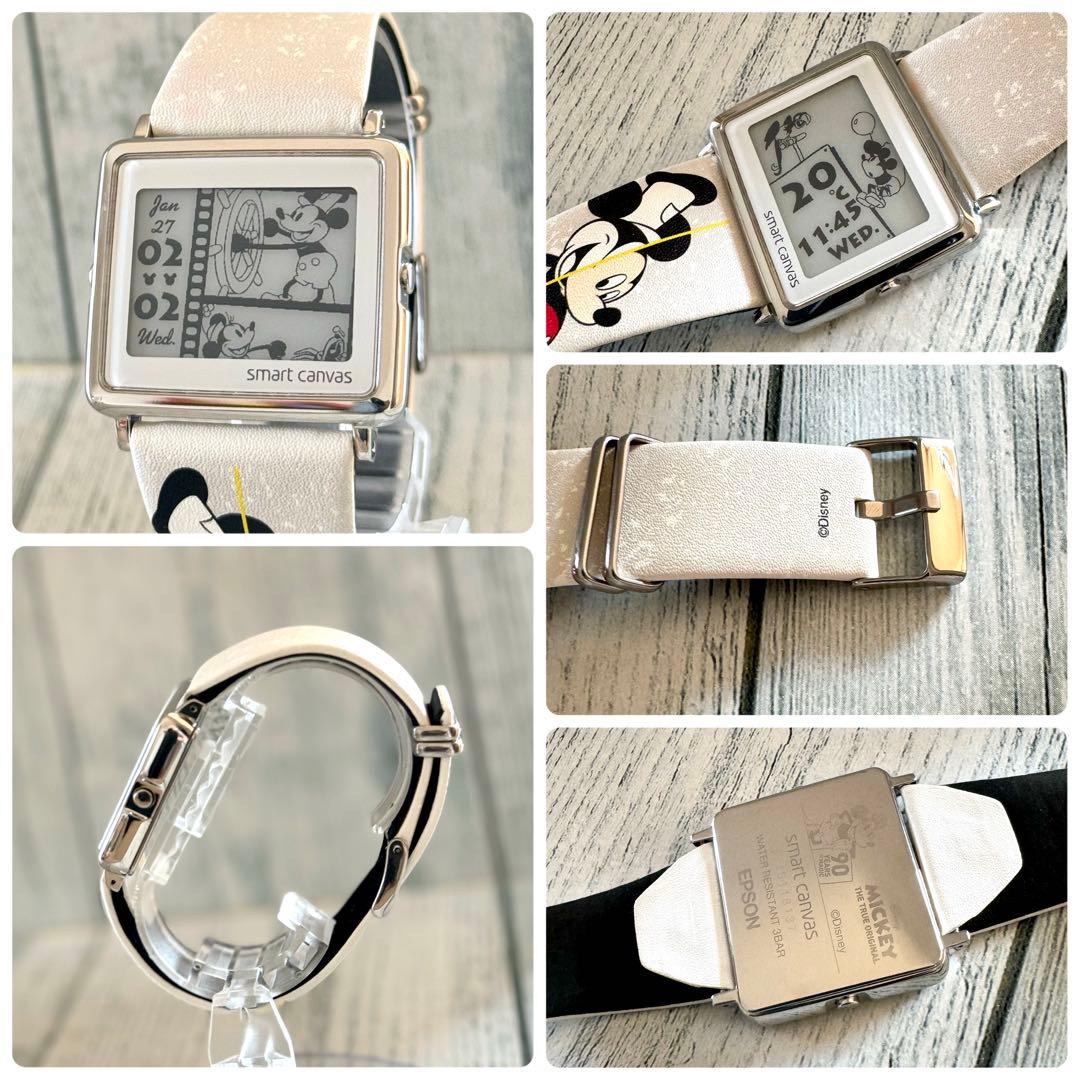 【限定】スマートキャンバス 腕時計 ディズニー ミッキー 90周年 300本