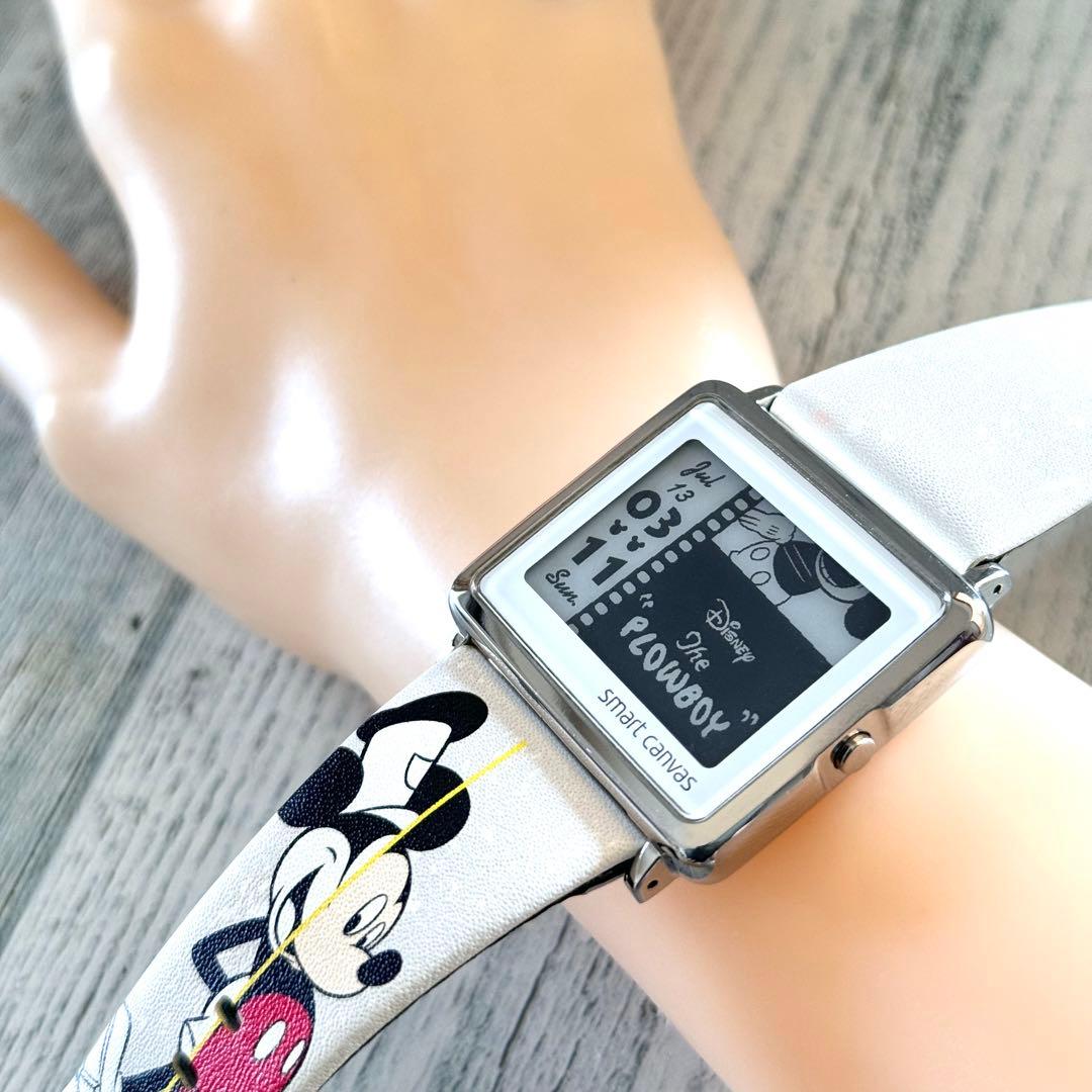 【限定】スマートキャンバス 腕時計 ディズニー ミッキー 90周年 300本