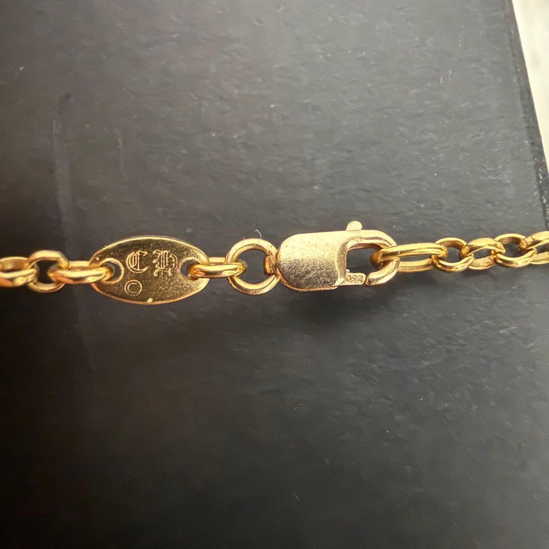 Chrome Hearts ロールチェーン 20インチ22k レシート有り