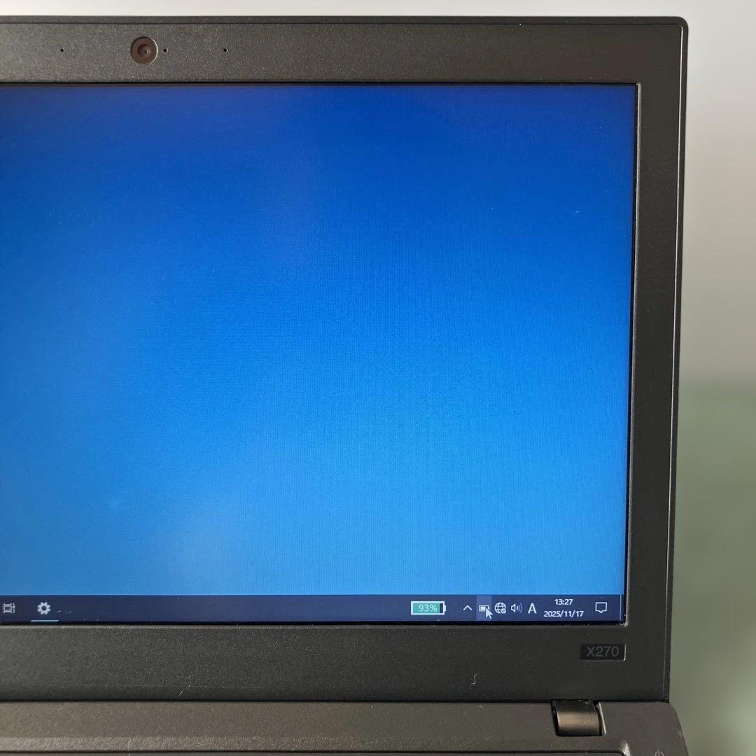 Lenovo ノートPC ThinkPad X270 Win10 ★訳あり★