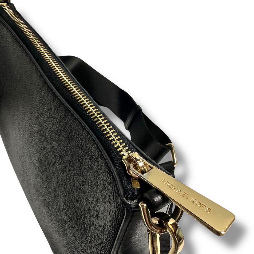 極美品　マイケルコース ショルダーバッグ クロスボディ MK シグネチャー