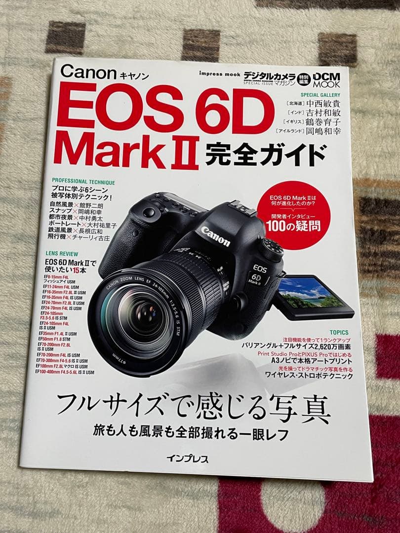 【美品】キャノン EOS 6DmarkⅡ フルサイズ一眼レフ　ボディー