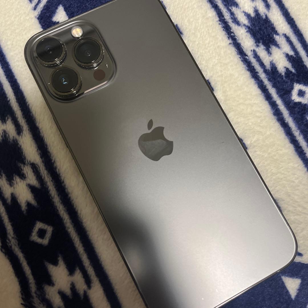 iPhone 13proMax グラファイト　128GB イオン1年保証付