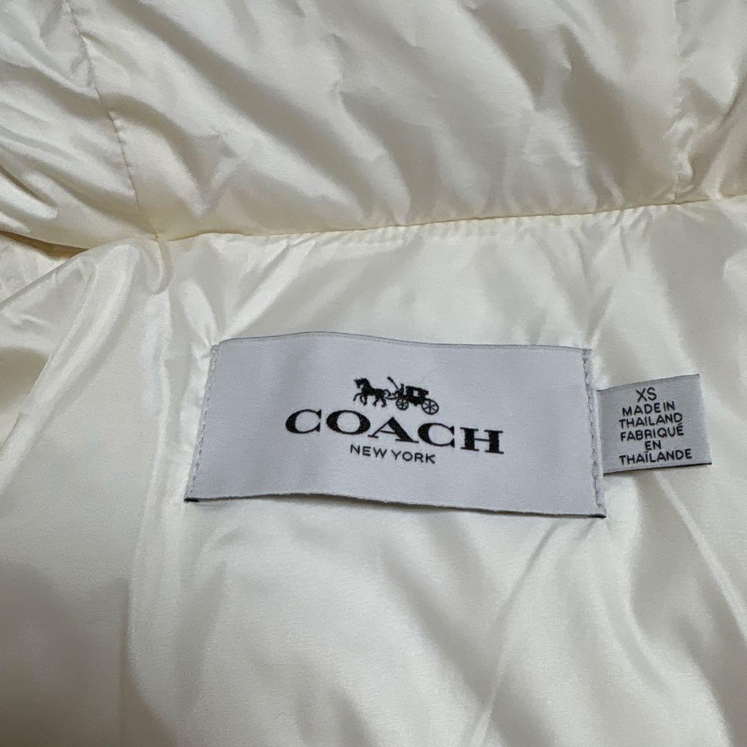 美品　コーチ　ダウンジャケット