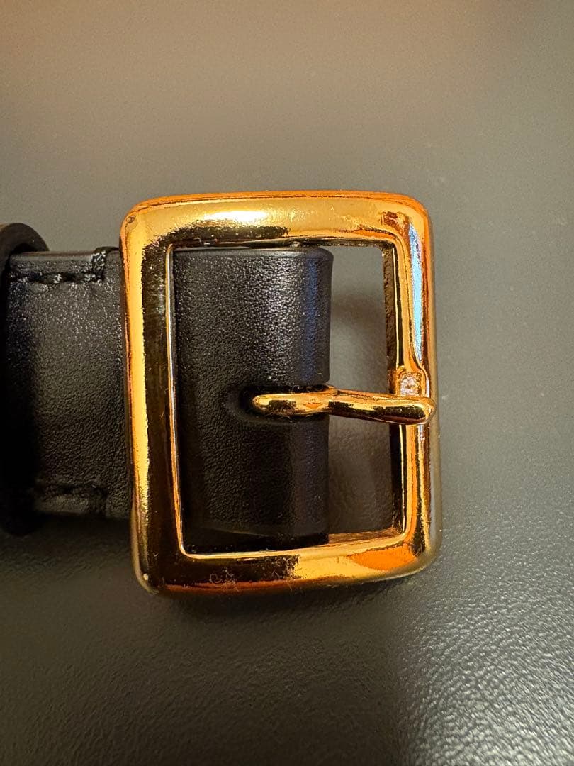 【2025aw】オーラリー　スクエアバックルベルト