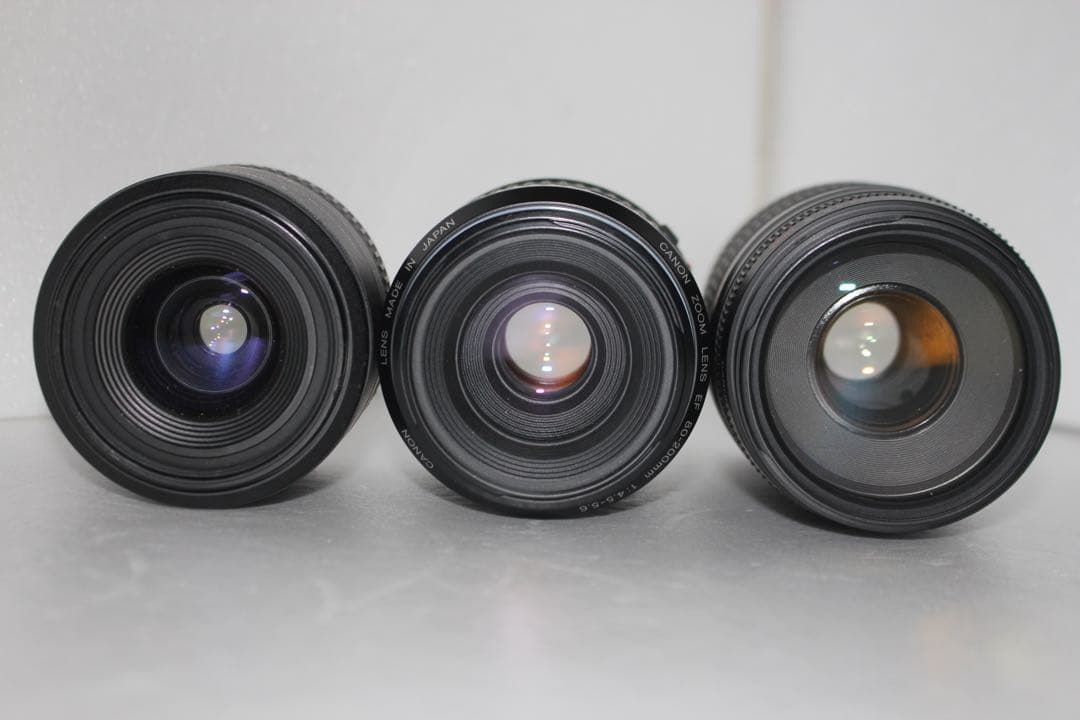 ☆保証付き☆キャノン Canon EOS 80D標準&望遠&単焦点レンズセット
