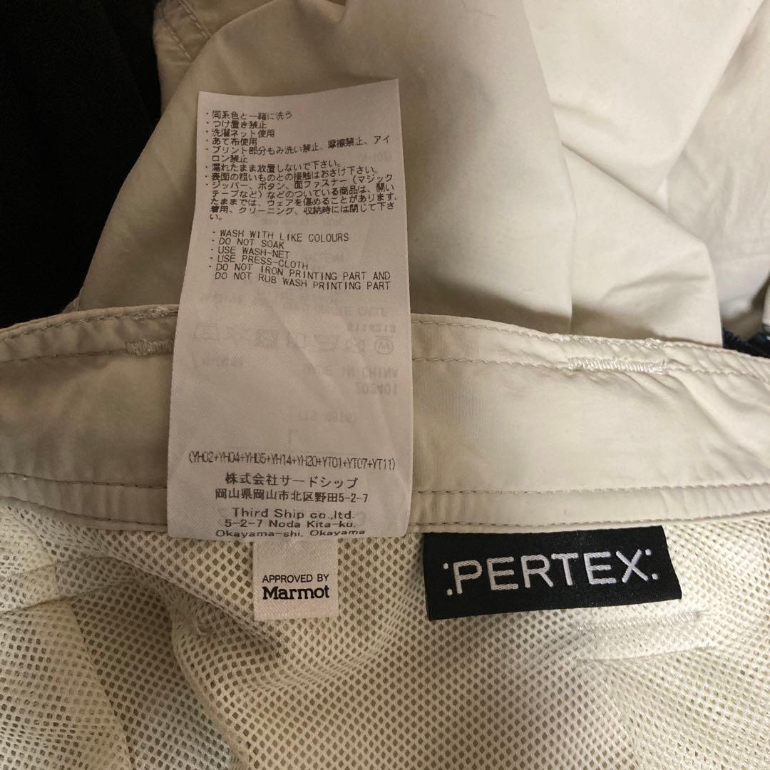 MARMOT PERTEX PARATROOPER PANTS　オフホワイトL