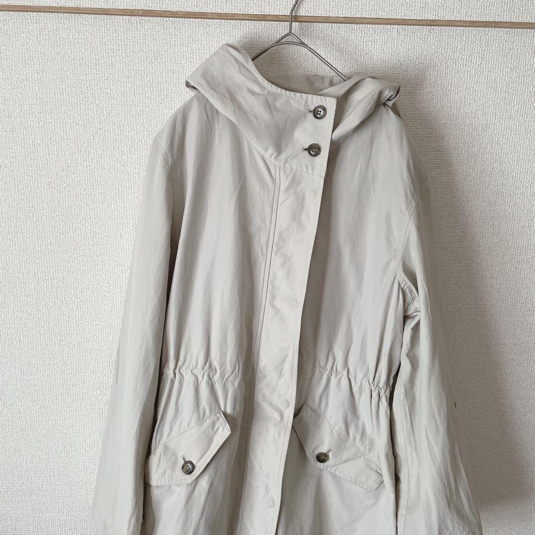 【23区/EMMETEX】ライトタッサーフーデッドコート40ライナー付