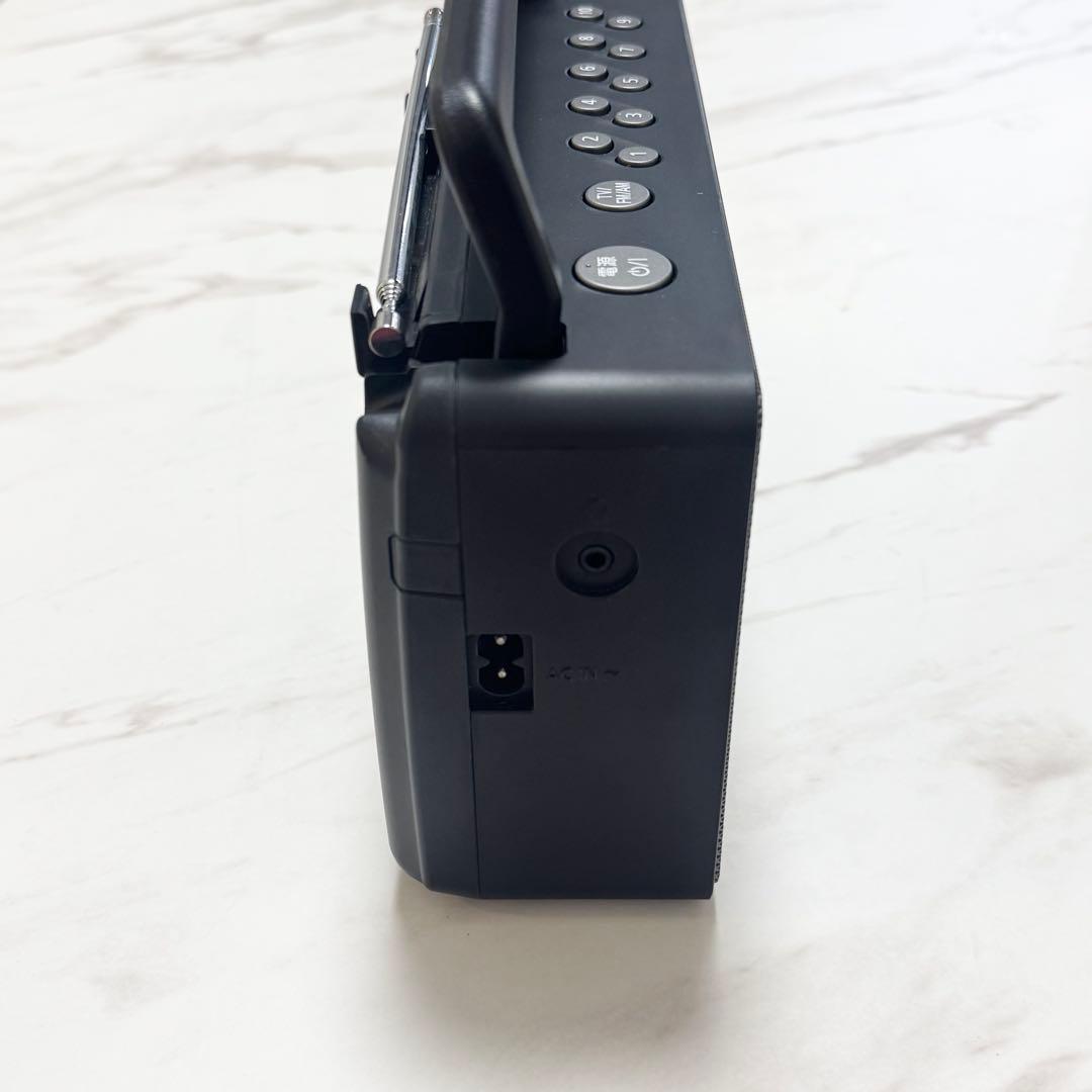 RF-U180TV-Kラジオ ワンセグTV音声　FM-AM 3バンドレシーバー