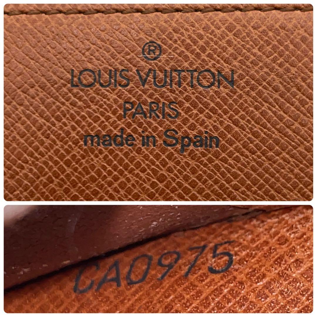ルイヴィトン カードケース 名刺入れ モノグラム ブラウン 茶 アンヴェロップ