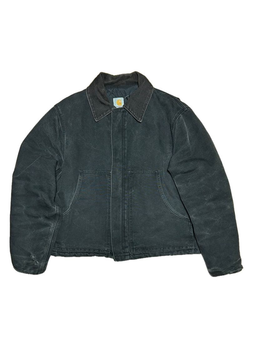 R*B様 Carhartt デトロイトジャケット ブラック 鬼フェード 短丈 9