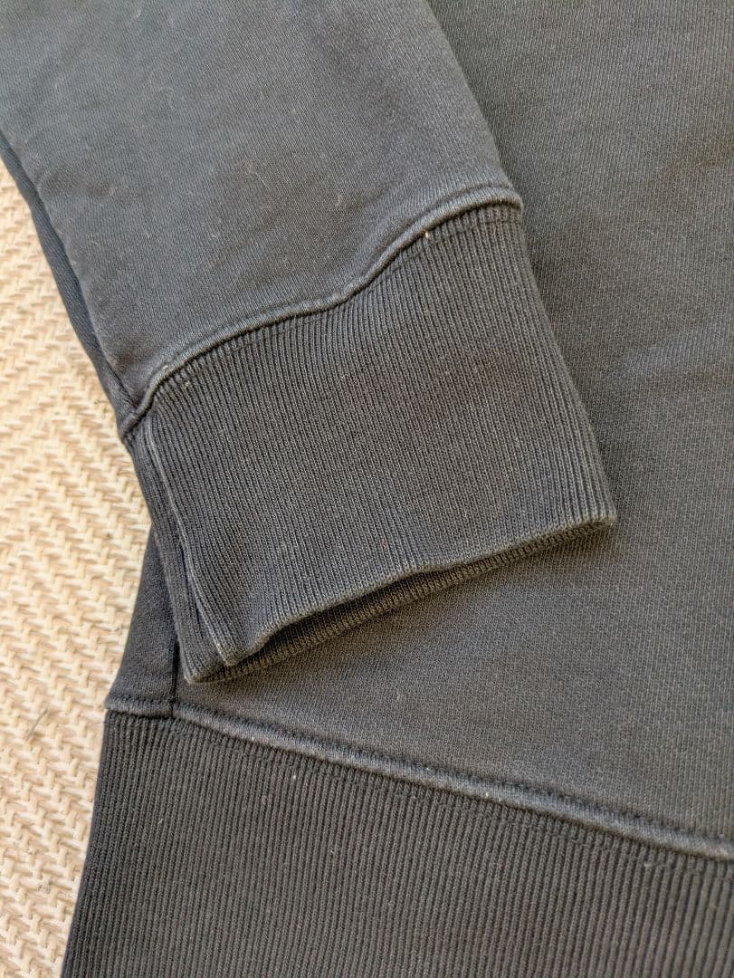 美品　MAISON KITSUNÉ ネイビー スウェット Lサイズ