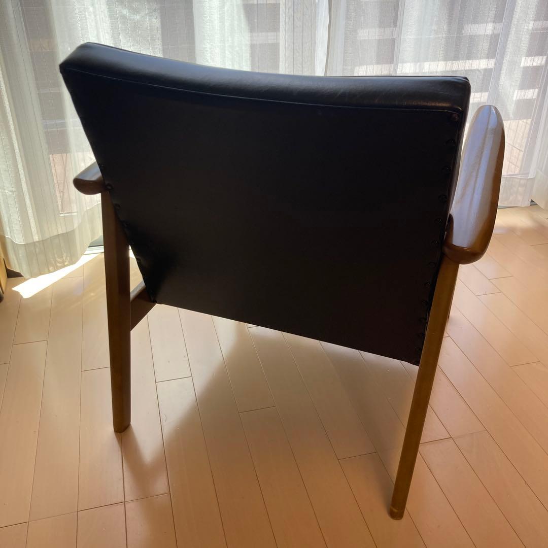 カリモク60 Kチェア　1シーター　スタンダードブラック