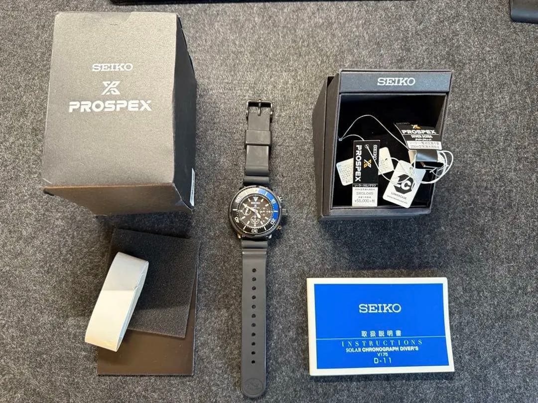 SEIKO 腕時計 プロスペックス 2017年限定 SBDL045 クロノグラフ