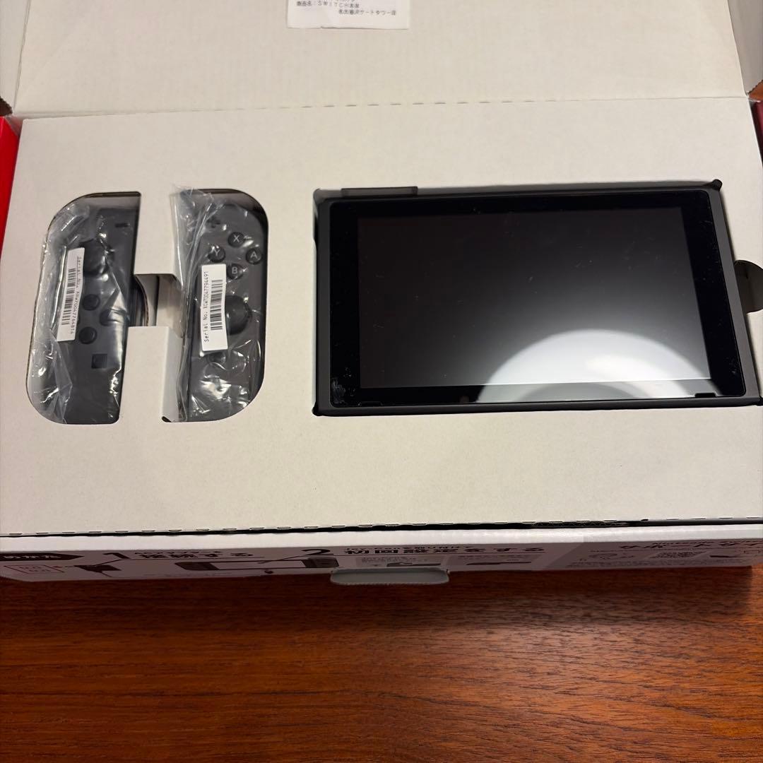 Nintendo Switch 本体 グレー 充電器・ドック付き