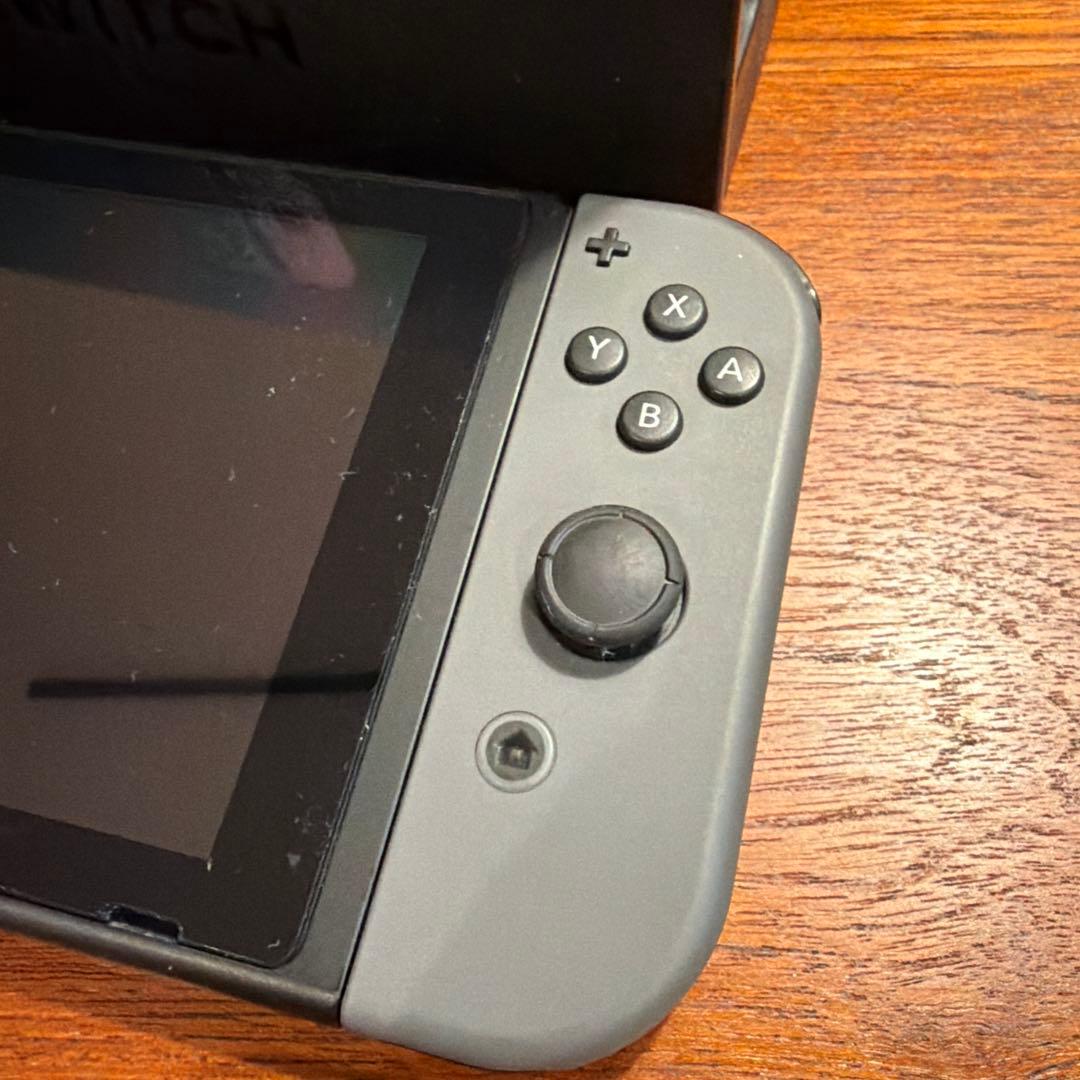Nintendo Switch 本体 グレー 充電器・ドック付き
