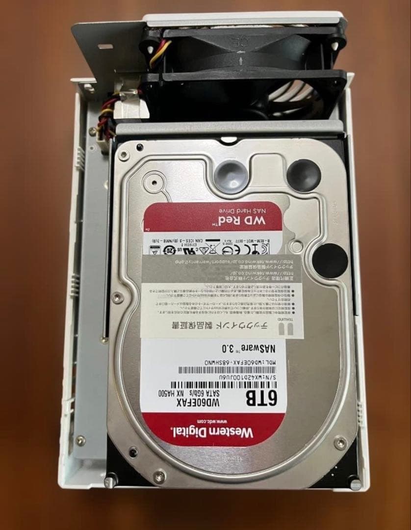 Synology DS218j (6TB HDD付)[分解清掃、動作確認済]