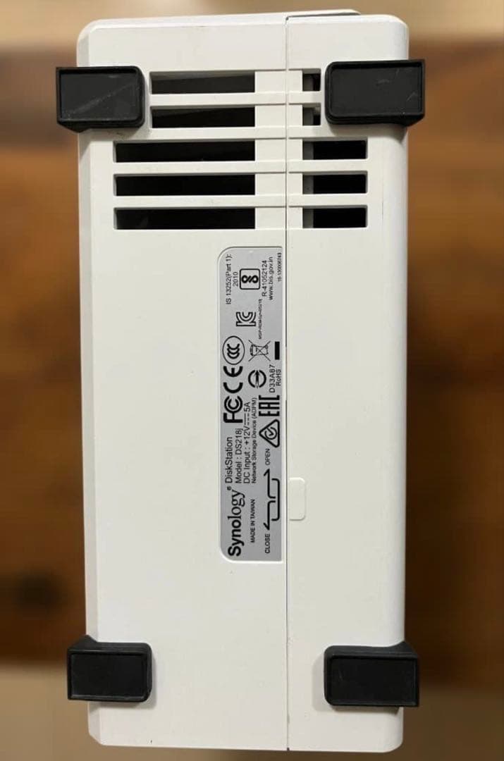 Synology DS218j (6TB HDD付)[分解清掃、動作確認済]