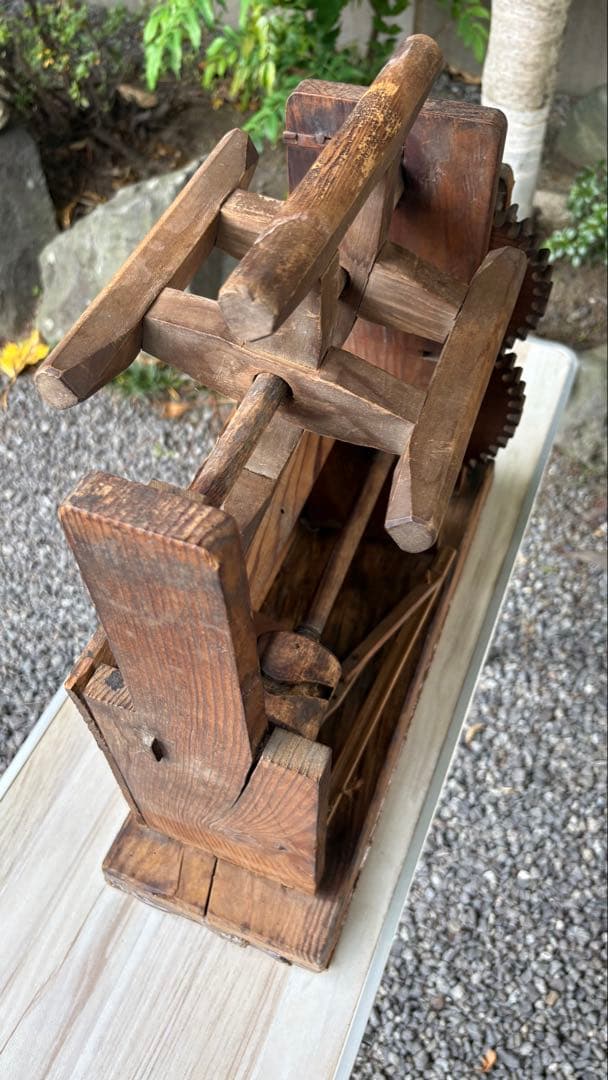 古民具　古道具　座繰り機　糸巻き機 大正　昭和アンティーク