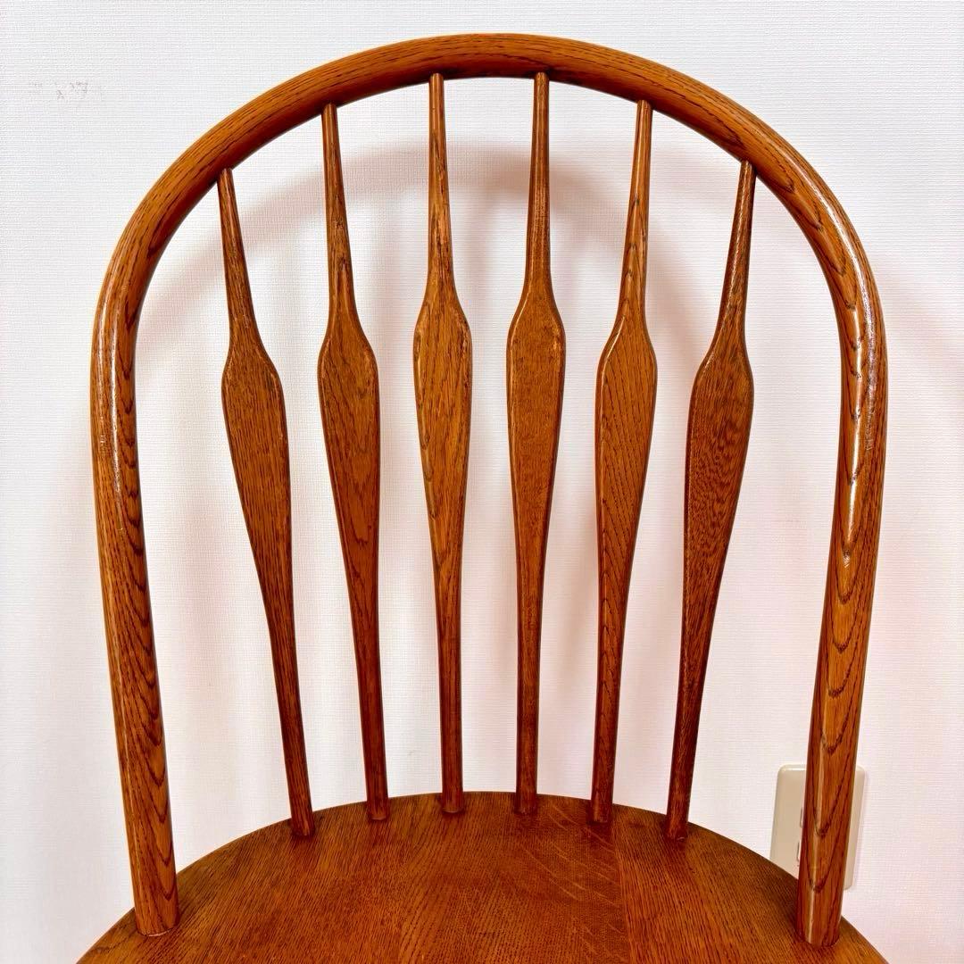 柏木工 KASHIWA ウィンザーチェア ダイニングチェア ビンテージ ②