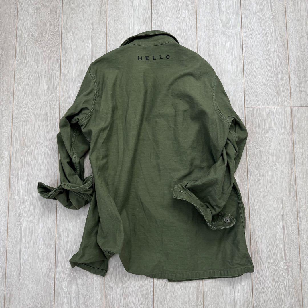 リ*ー様 preloved購入Helloリメイクミリタリージャケットシンゾーンロ