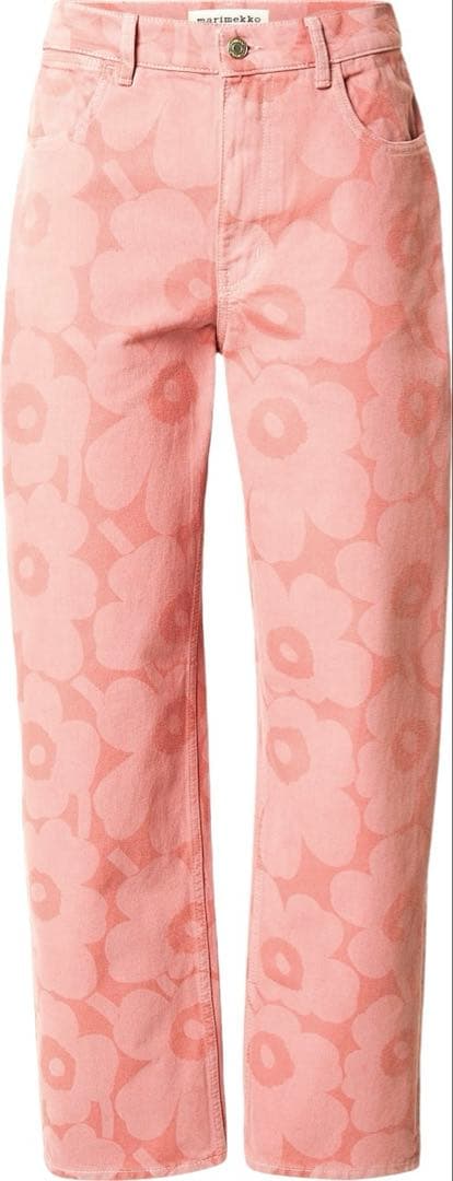 【新品】marimekko マリメッコ デニム ピンク マリデニムバレルウニッコ