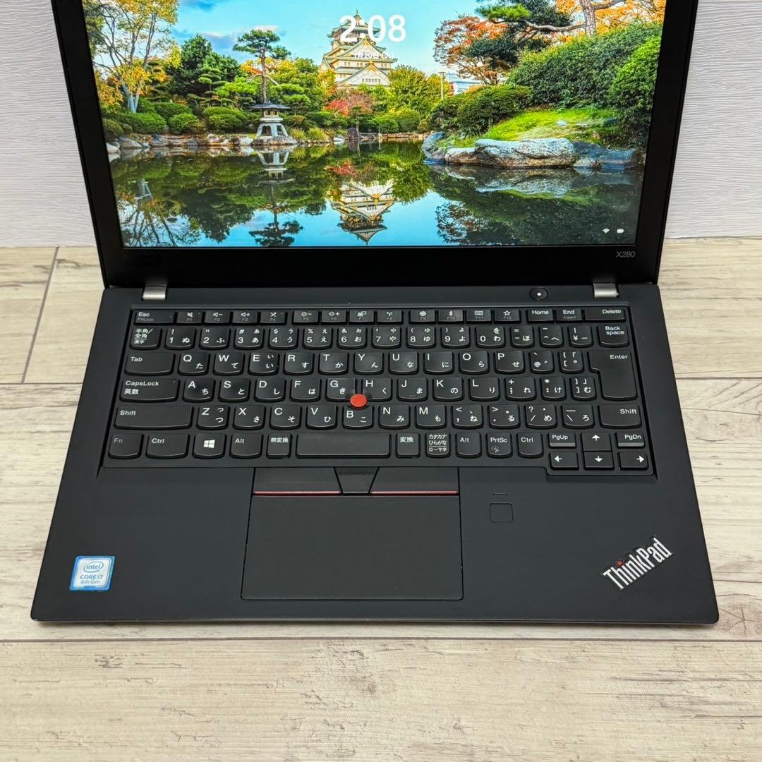 メモリ16GB✨ThinkPad X280 i7-8550U FHD 顔認証
