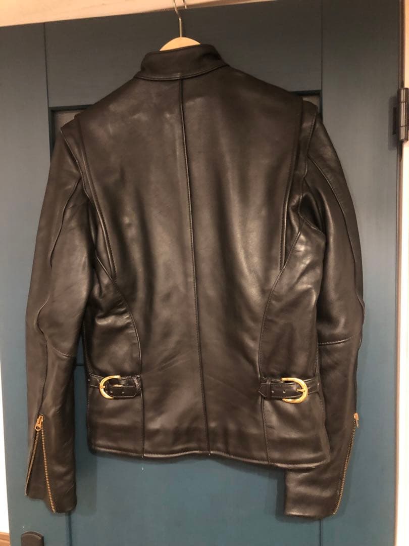 希少vanson シングルライダース タイプD 34 バンソン レザージャケット