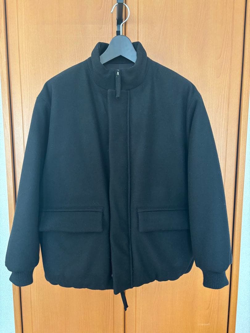 STILL BY HAND パディングウールショートブルゾン [BL07253]