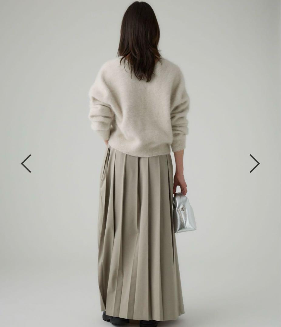 BABYLONE プリーツフレアスカート