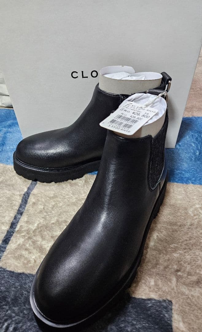 虹心様 CLOVE ブラック ブーツ サイズ38
