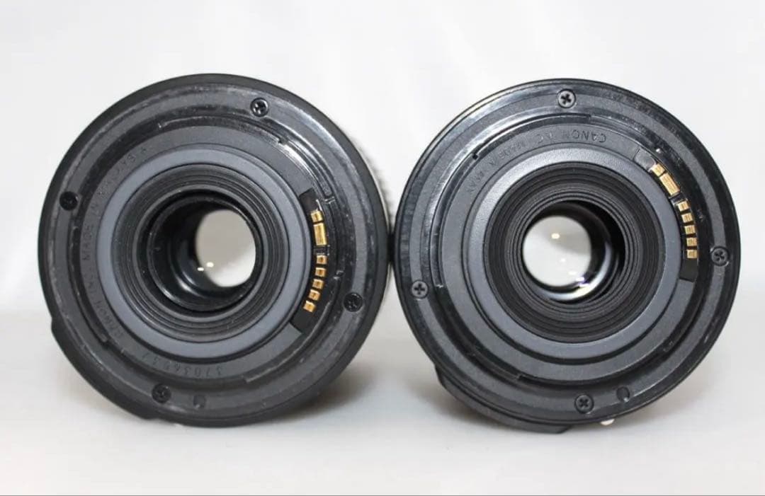 キャノン 一眼レフ　Kiss X7 手ぶれ補正レンズ　望遠　バッテリー2個！