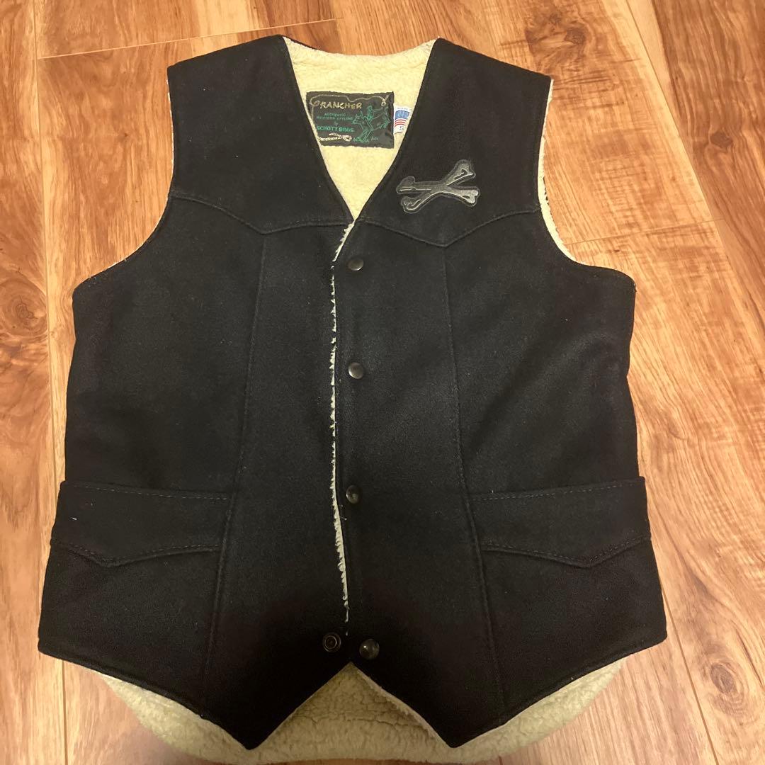 ショット　バックドロップ　ボアベスト　クロスボーン