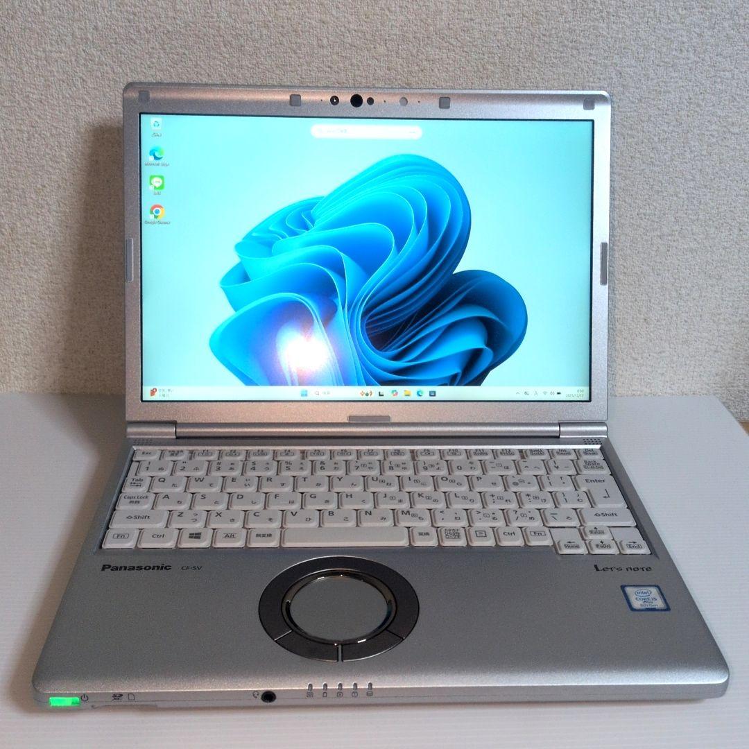 美品！Panasonic Let’s Note CF-SV8 カメラ付き