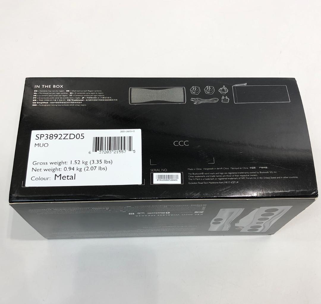 【美品・箱付】 KEF MUO WIRELESS SPEAKER