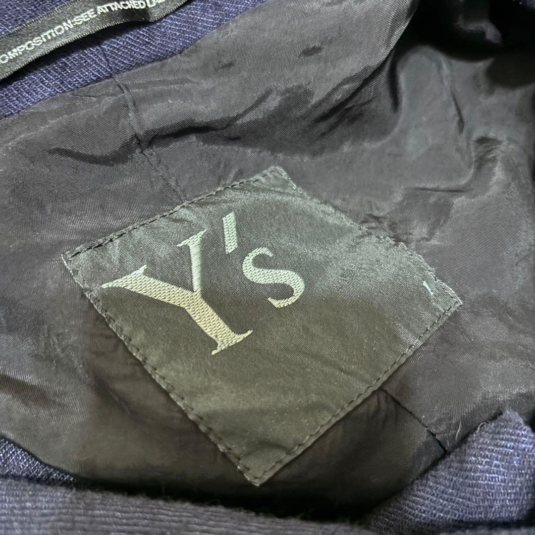 ▫️2021年y's リネン混フードジャケット　ワイズ　ヨウジヤマモト