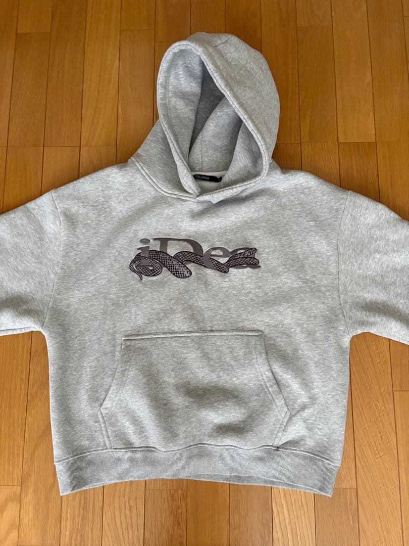 ideaswam グレーパーカー