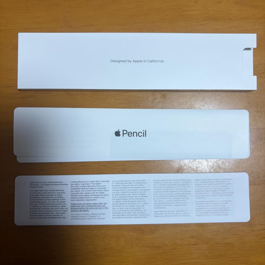 【極美品】Apple Pencil 第2世代｜純正・使用頻度少なめ