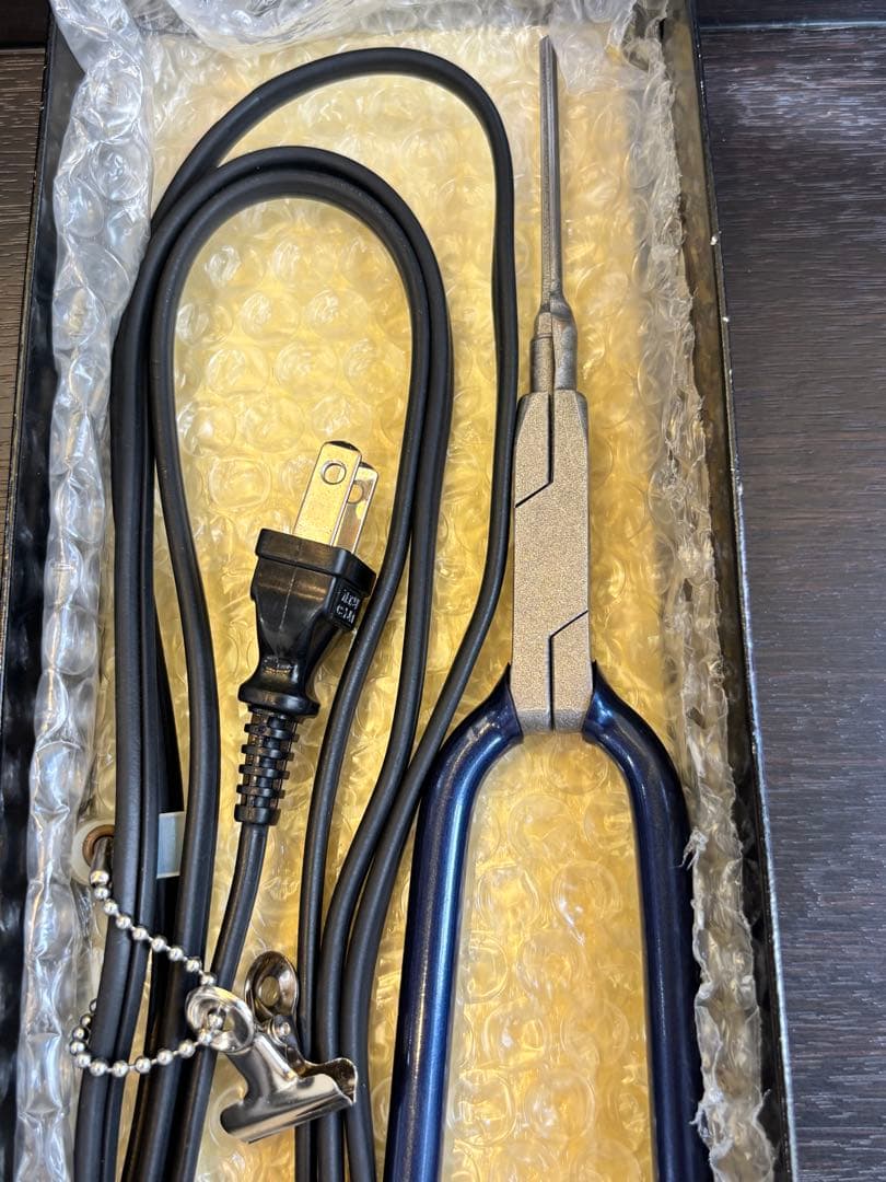 未使用　田中理器　ＴＲ-3 スタイリッシュ1.7㎜極細アイロン　/レンツアイロン