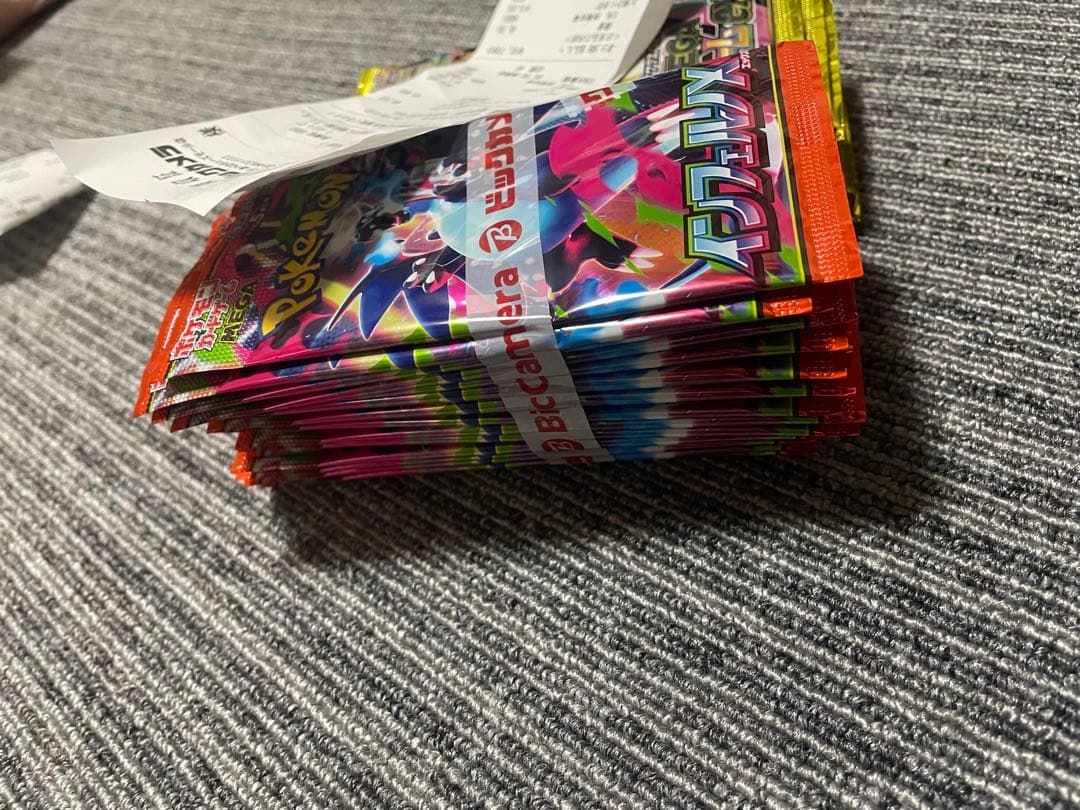 ポケモンカードゲーム「インフェルノX」と「MEGAドリームex」パック