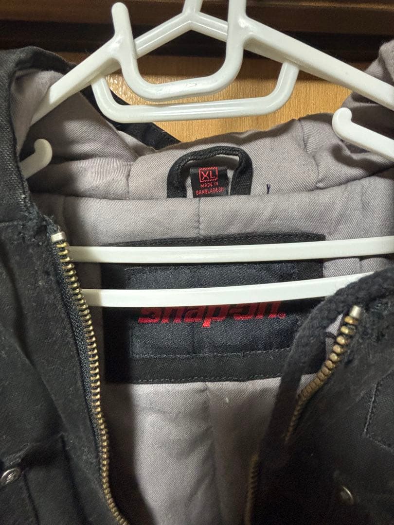 Snap-on ブラックジャケット フード付き【専用】