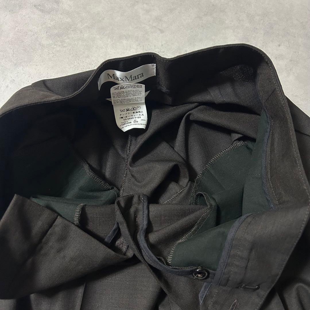 美品✨最高級白タグ マックスマーラ スーツ セットアップ パンツ 2B L