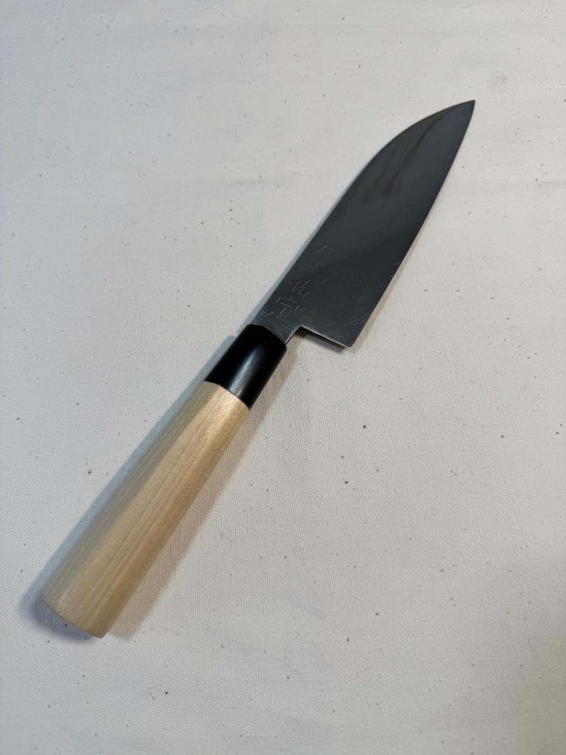 ssx2673　備前長船　「刀工祐定」日本刀包丁　刃渡り18CM