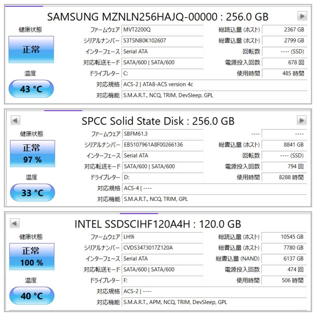 I*認様 DELL Precision 3541 コアi7／32GB／632GB