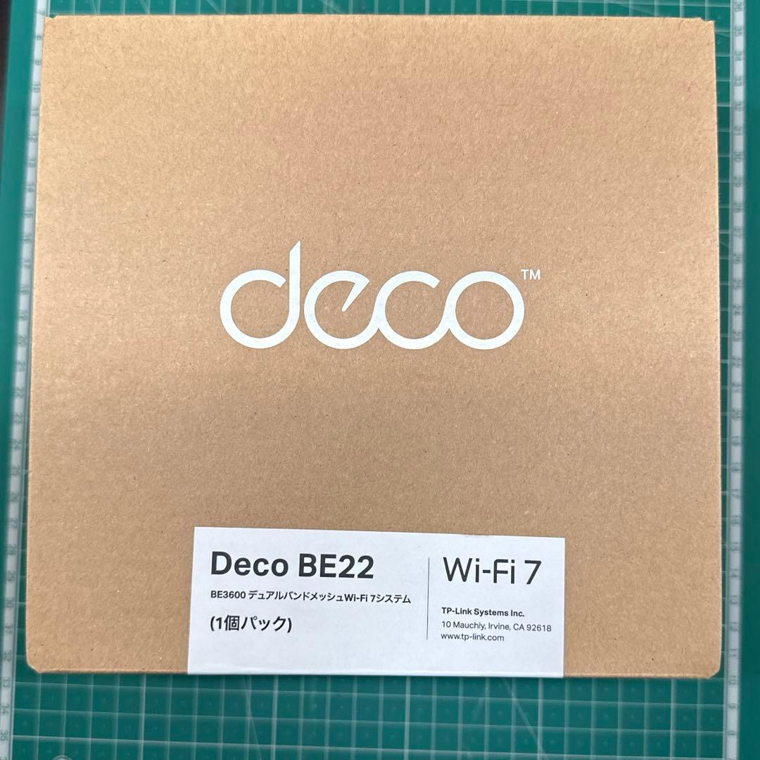 Deco BE22 Wi-Fi 7 ルーター