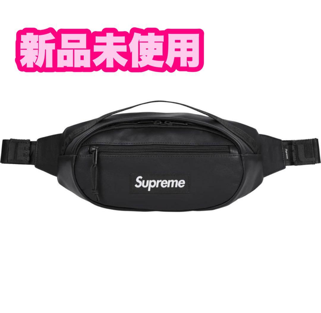 バッグ Supreme Leather Waist Bag