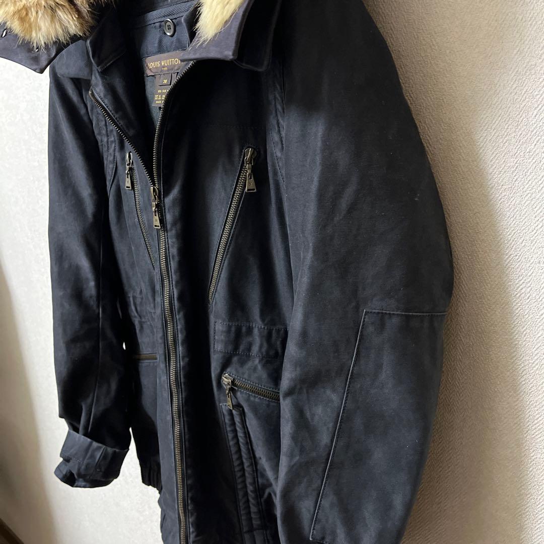 LOUIS VUITTON　ルイヴィトン ミリタリー コットン コート 38 M