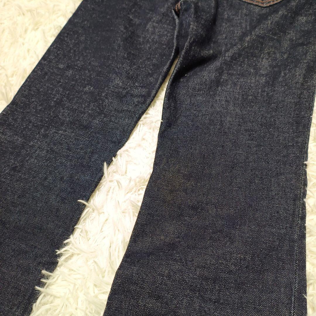 超美品 MOUSSY MVS FLARE 濃紺 フレア デニム 24