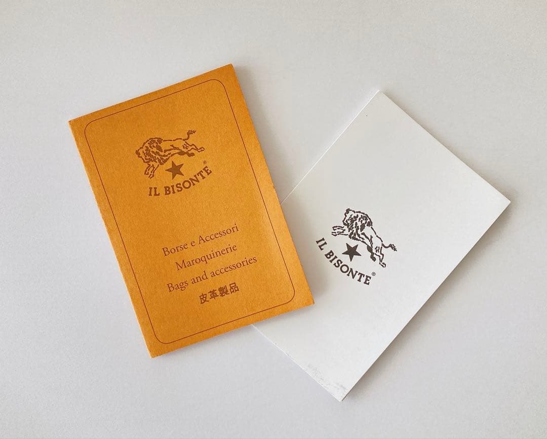 イルビゾンテ ミニレザーボストンバッグ ダークブラウン