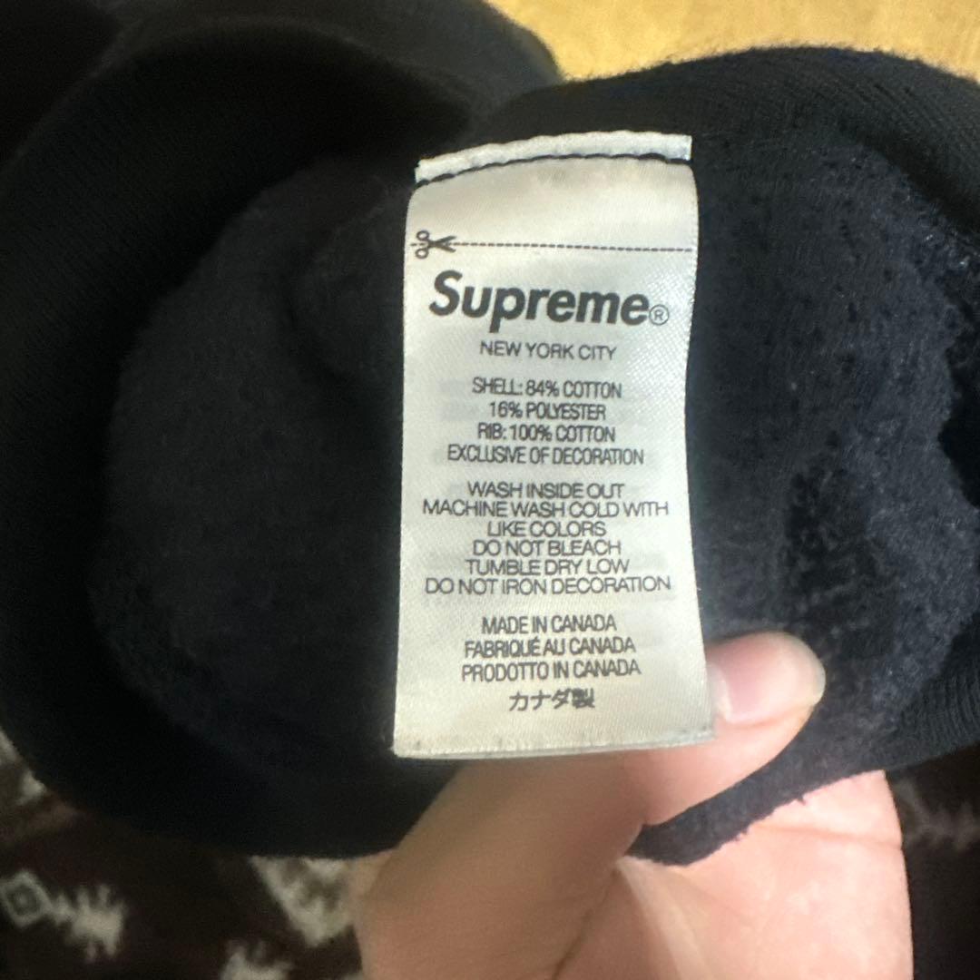 シュプリームパーカー